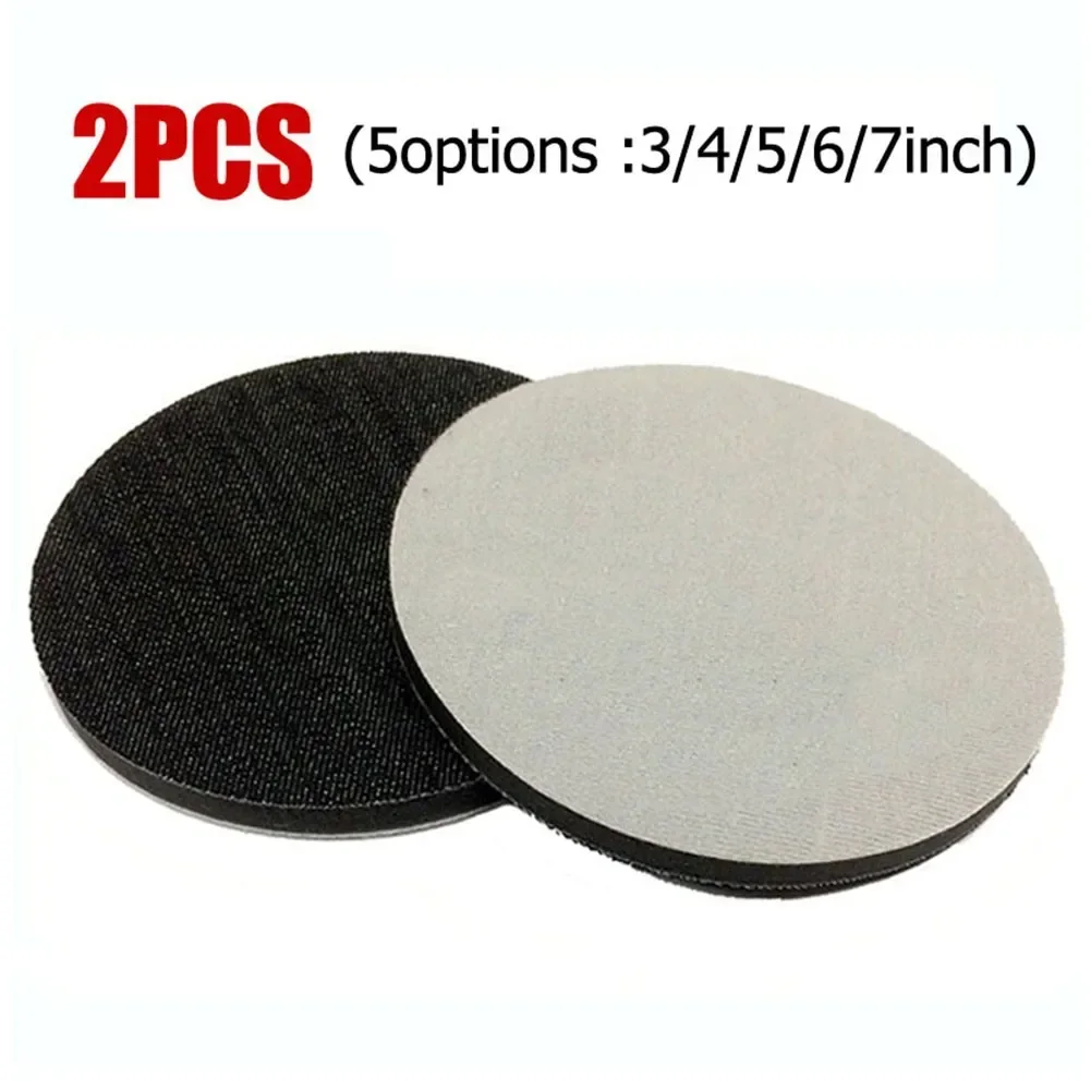 2pcs Denim Orange Peel Removal Pad Car Polishing Pad 3/4/5/6/7inch Single Wetsanding Alternative Backing Plate Car Polisher NEW