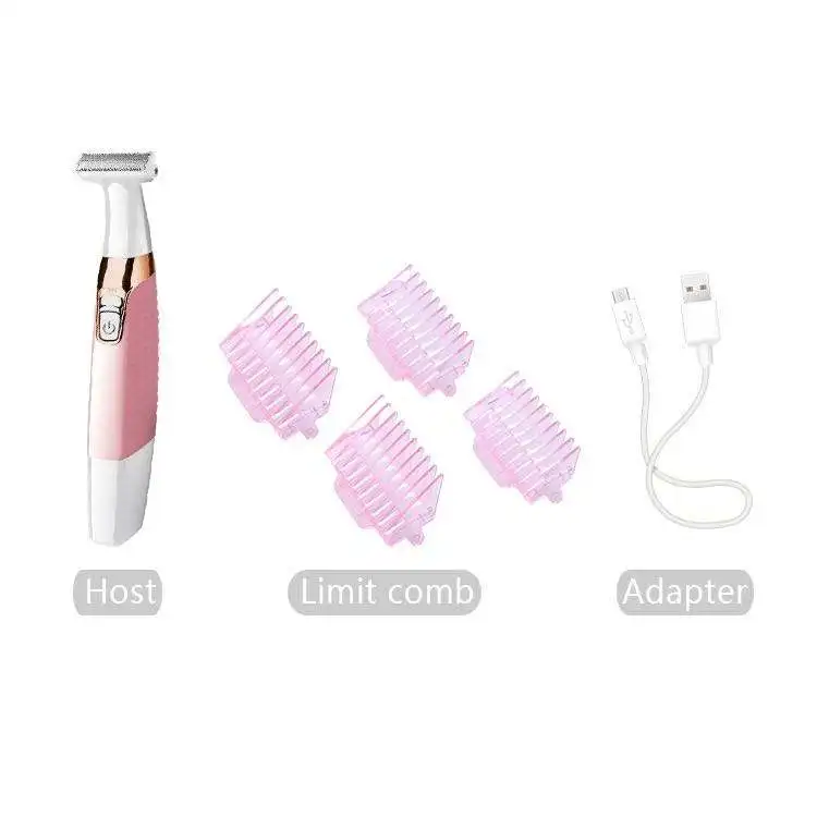 Kemei KM-1900 Draagbare Oplaadbare Elektrische Dames Full Body Hair Trimmen Scheerapparaat Epilator