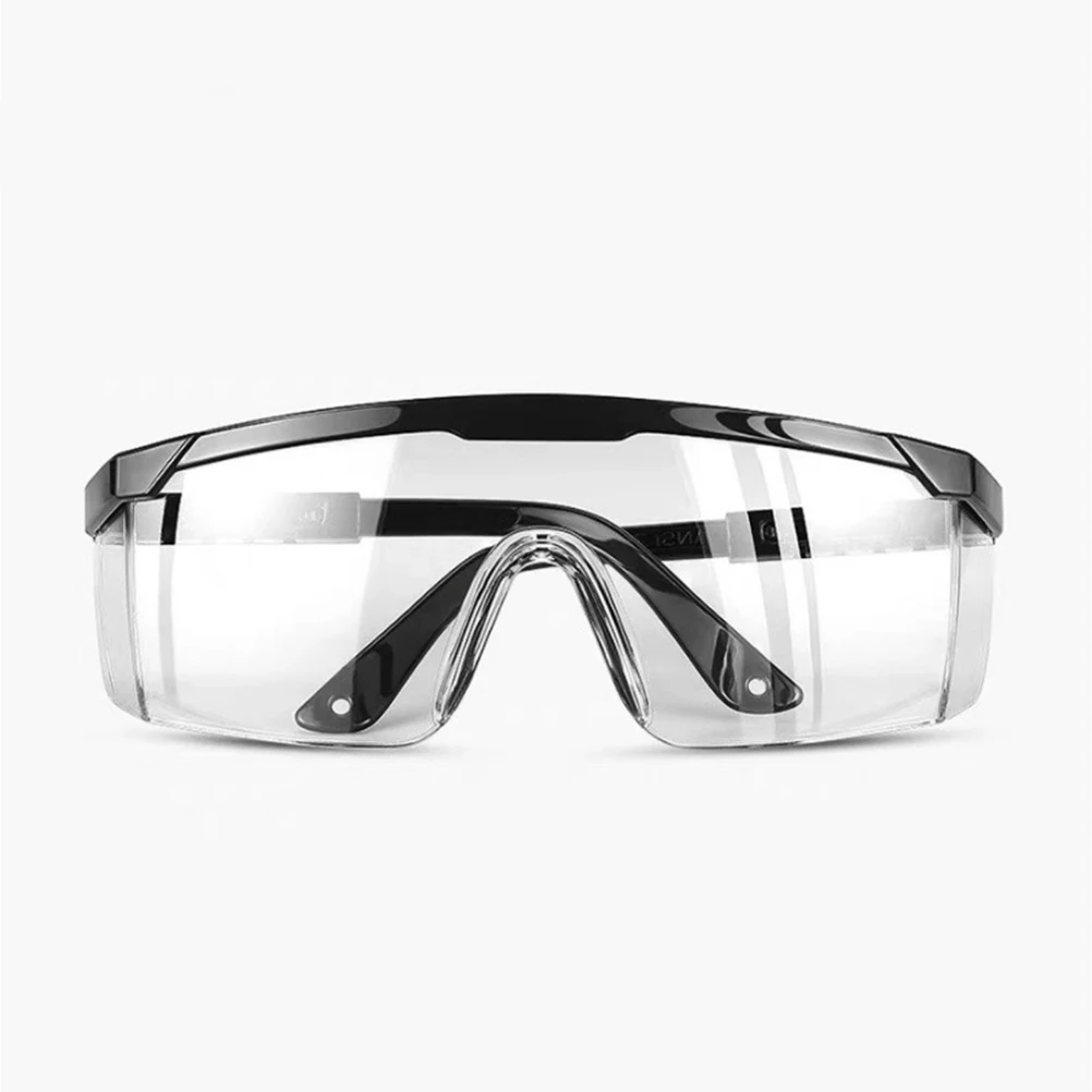 

Goggles Adjustable Eye Protective Glasses Anti Anti Sand Spray Eye Protection Goggles Glasses for Women Men (Black)