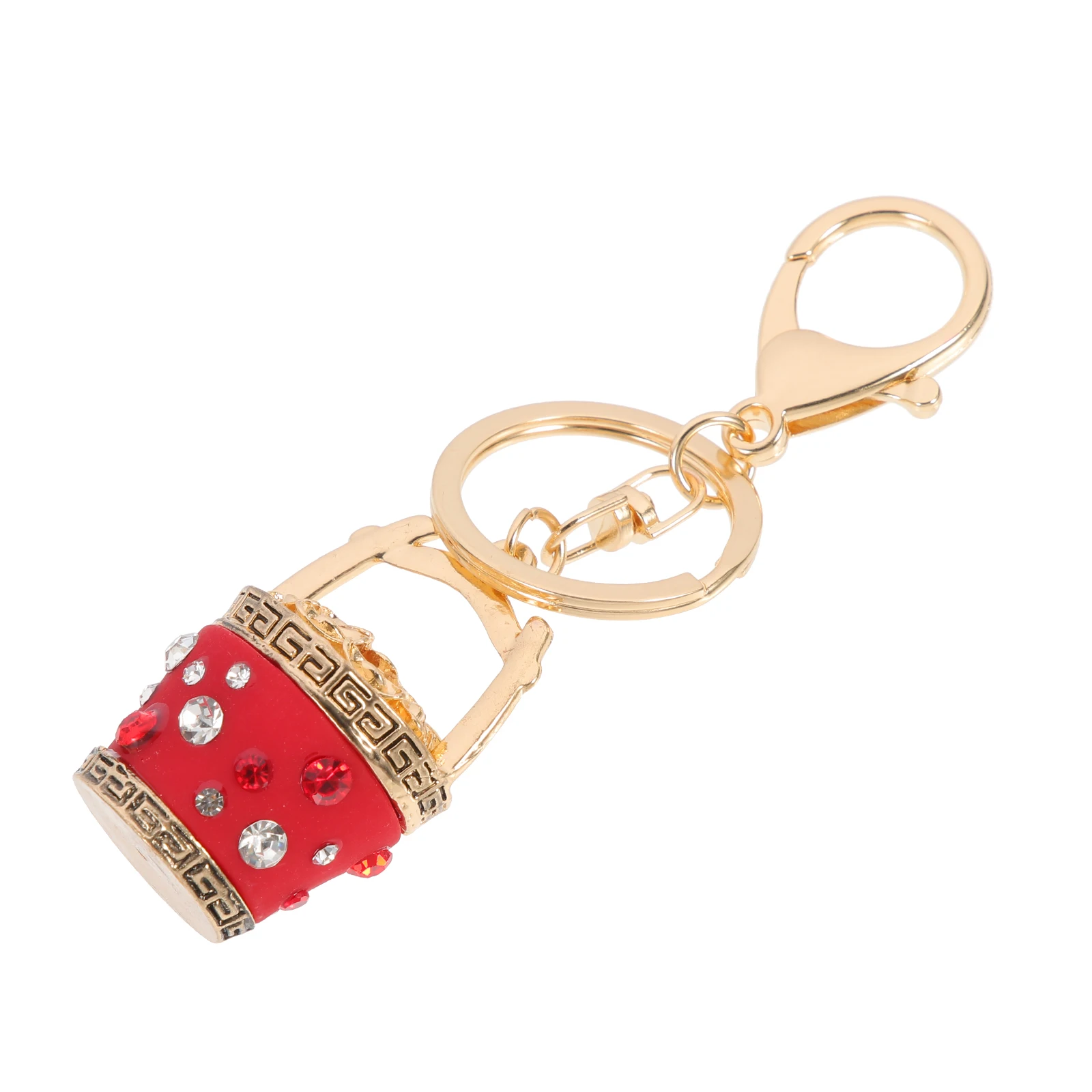 

Cornucopia Key Chain Charms Cute Pendant Keychain Chinese Decorations Ornaments Style New Year Purse