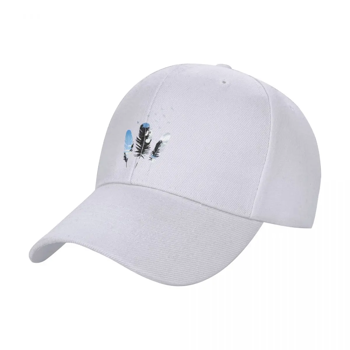 

feathers, nature, sky and birds; Feather T Shirt Baseball Cap |-F-| hard hat Caps Male Women's