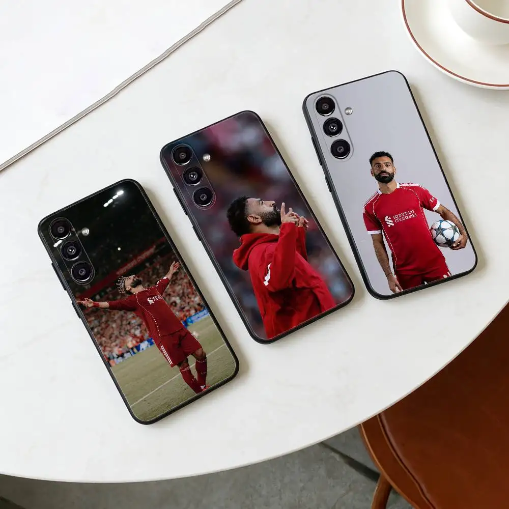 

F-football mohamed salah10 Phone Case For Samsung Galaxy A91,80,73,72 ,71,53,52,32 ,31,22,21s,20,Soft Black Case