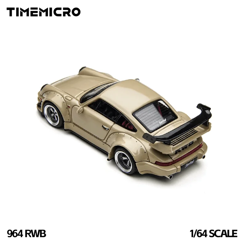 

Предзаказ: Коллекционная модель автомобиля Time Micro 1:64 RWB964, литая под давлением, миниатюрный подарок