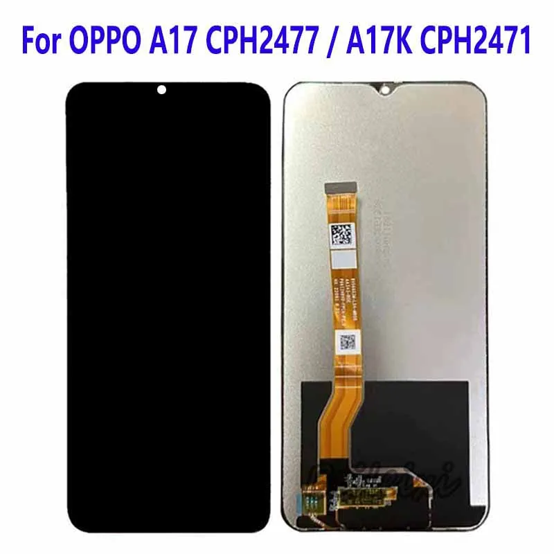 

For OPPO A17K CPH2471 LCD Display Touch Screen Digitizer Assembly For OPPO A17 CPH2477 LCD Replacement Accessory