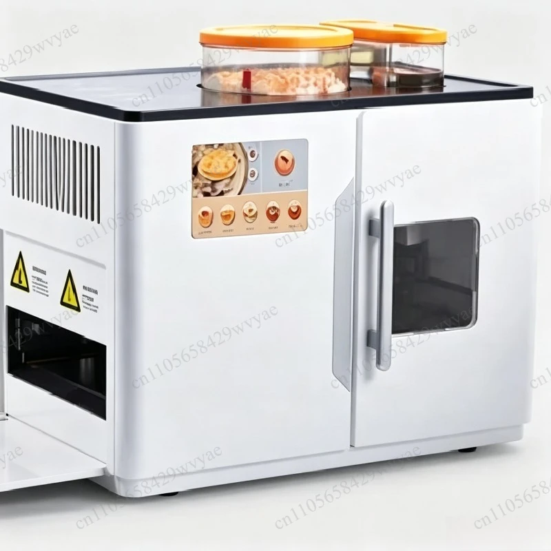 Fully Automatic Electric Flatbread Making Machine 1800W Intelligent Dough Press for Roti Chapati Tortilla
