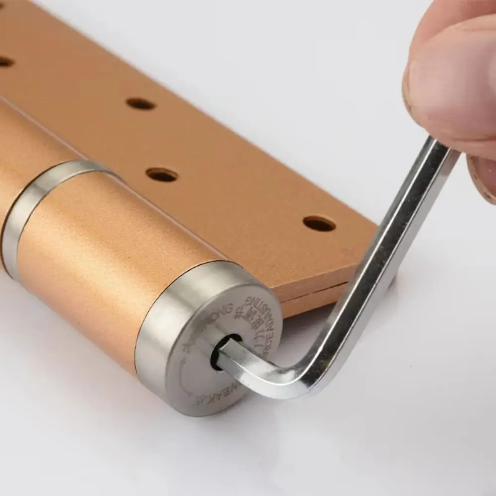 Silent Close Hydraulic Adjustable Hinge Folding Invisible Mounting Invisible Door Hinge Adjustable Strong Bearing Capacity