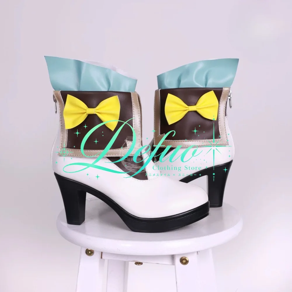 Firefly Character Cosplay Shoes Short Boots Custom Size Available for Game Convention Showcase