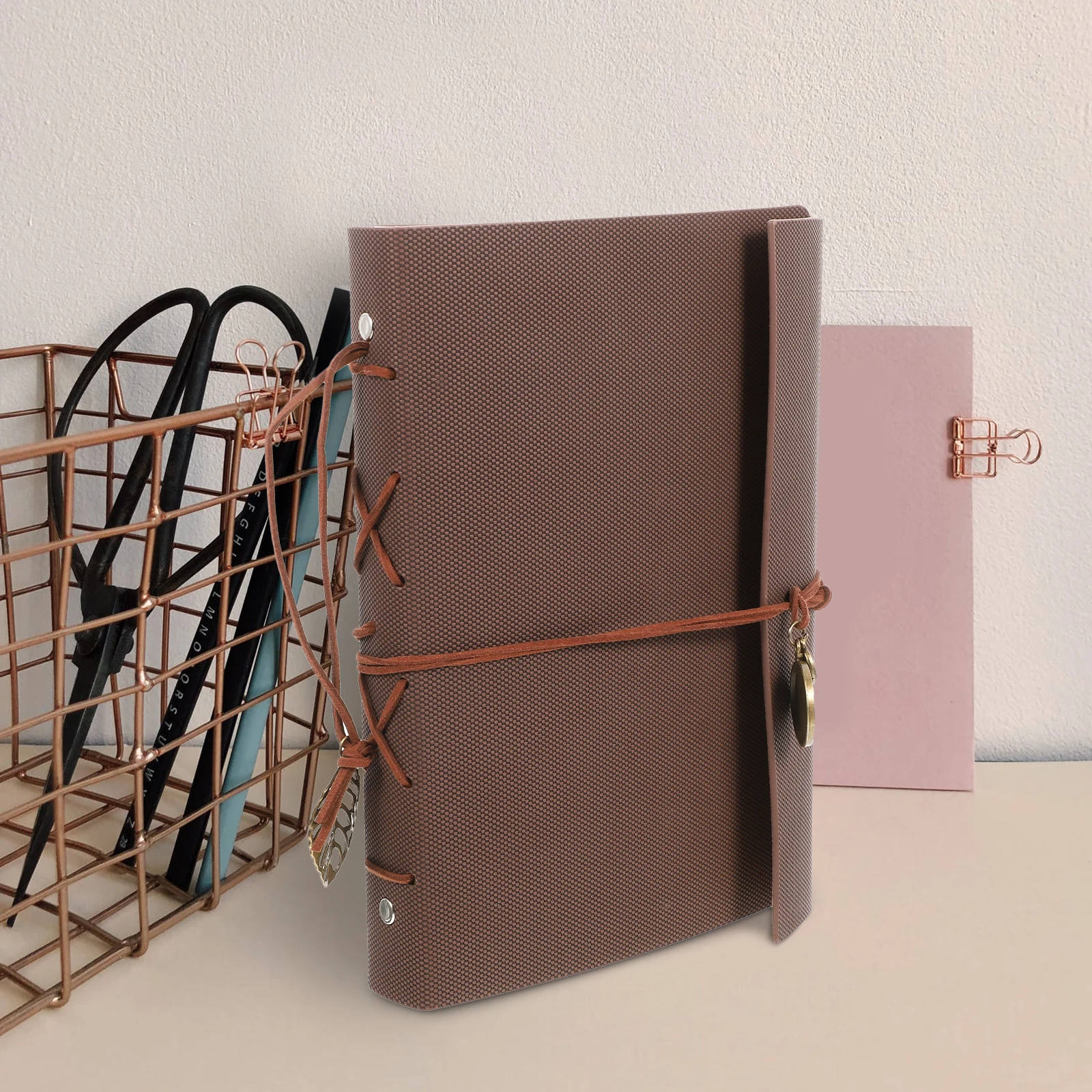 

Personalized Vintage Pu Leather Photo Album Creative Artistic Travel Family Wedding Picture Keeper