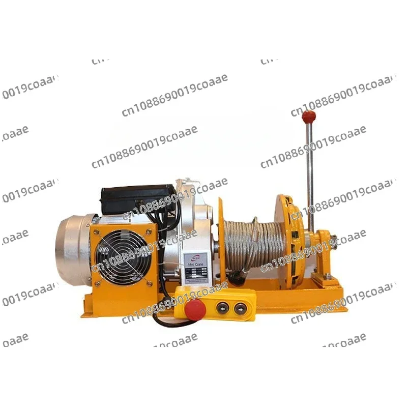 220v 380V 30m 60m1500kg  Lift Wire Rope Motor Electric Winch with Clutch