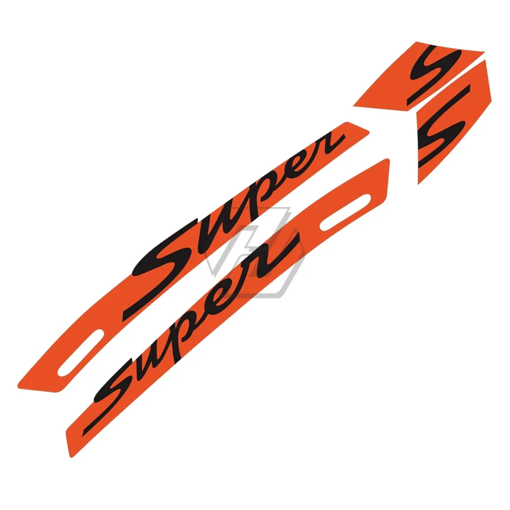 Motorcycle Decal "Super" StickerCase for Vespa GTS 300 GTS300 Super Sport