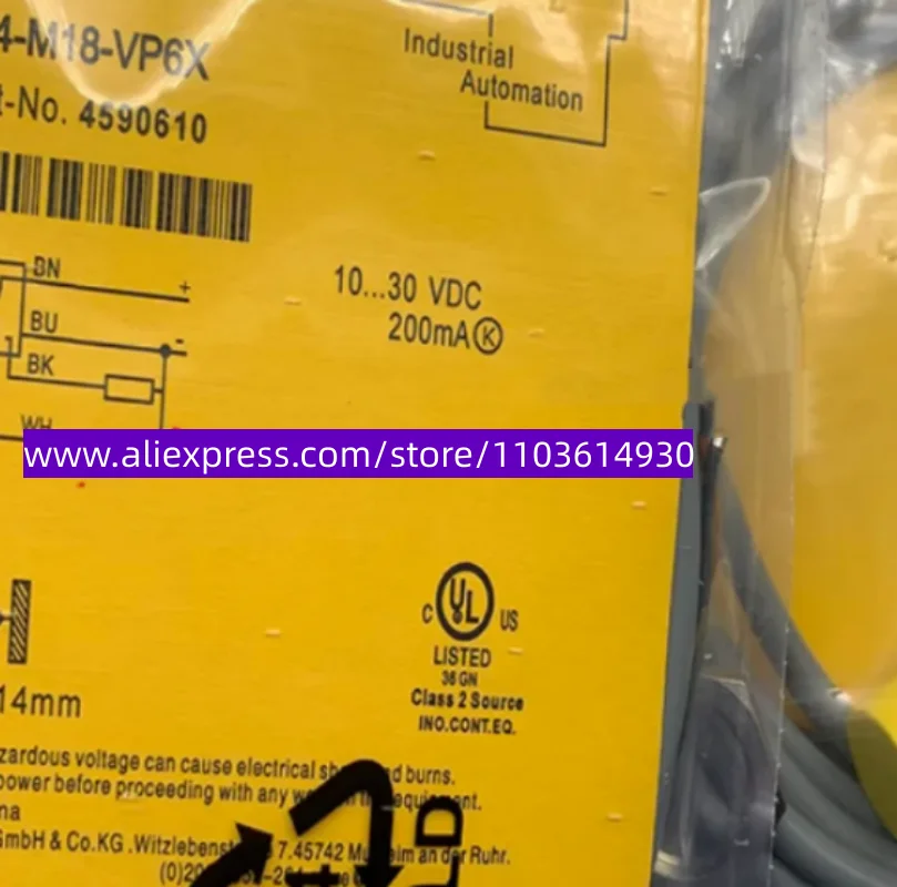 

3pcs New approach switch BI4-M12-AP6X-H1141 BI4-M12-AN6X-H1141 BI4-M12-RP6X-H1141 NI14-M18-VP6X NI14-M18-VP6X-H1141