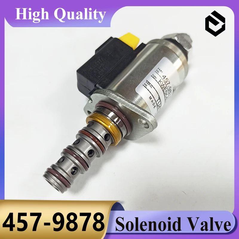 457-9878 Hydraulic Pump Solenoid Valve 4579878 KWE5K60/G24DB30/CT for Caterpillar CAT 312F 313F 320 320D2 323 Excavator Parts