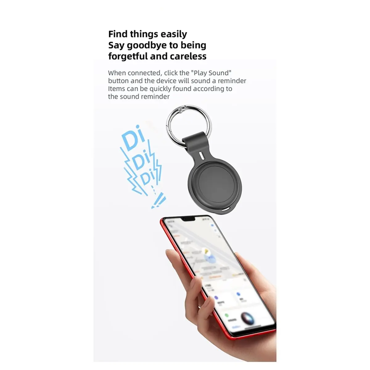 [Day Sale] Tag-D Anti Lost GPS Tracking Device Bluetooth Smart Air Tag Position Finder Locator for , for FindMy Pet Luggage