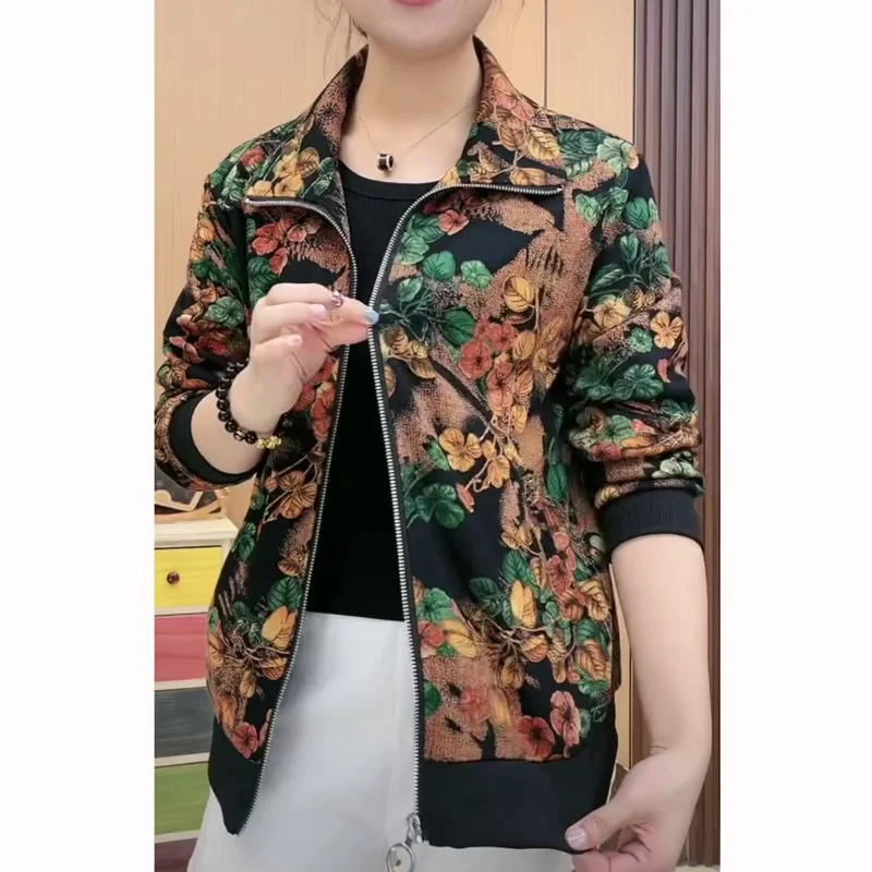 2023 Autumn New Long Sleeve Laple Loose Slim Versatile Basic Casual Popularity Comfortable Vintage Leisure Women's Jacket