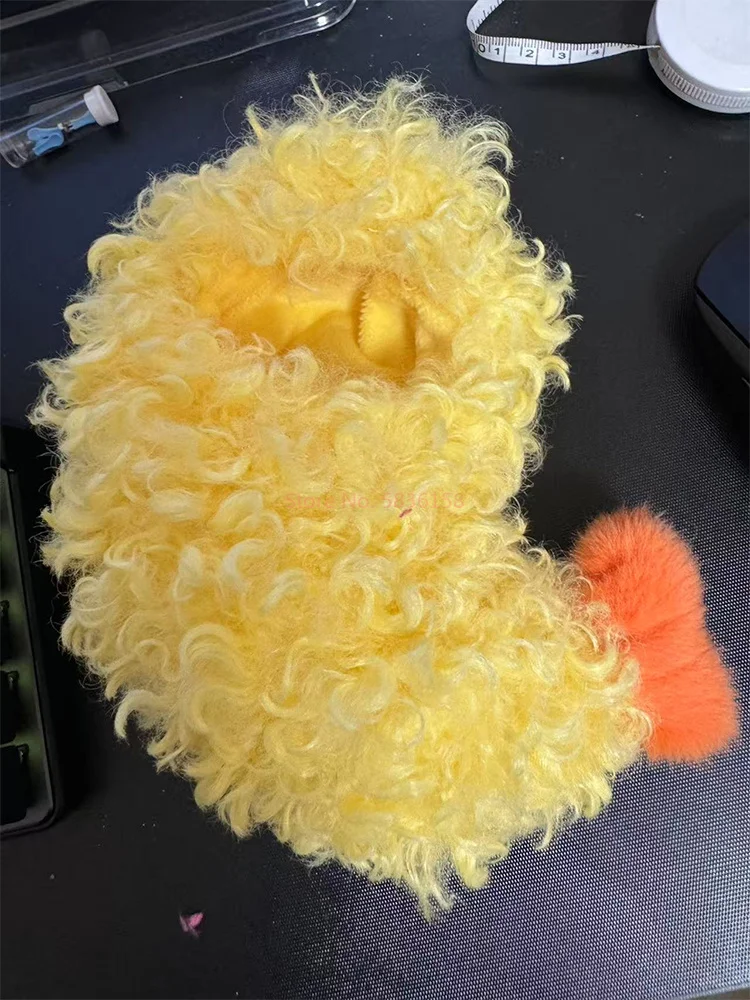 17cm 용 몬스터 Wacky Mart 시리즈 의류 액세서리 Kawaii Fried Shrimp 의류 인형 액세서리 Labubu 인형 의류