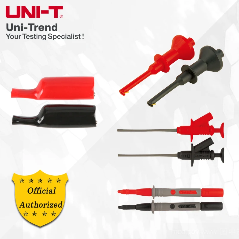 UNI-T UT-C Series Alligator Clips/UT-C01, UT-C02A, UT-C02B, UT-C04A, UT-C05A, UT-C05B, UT-C07, UT-C12