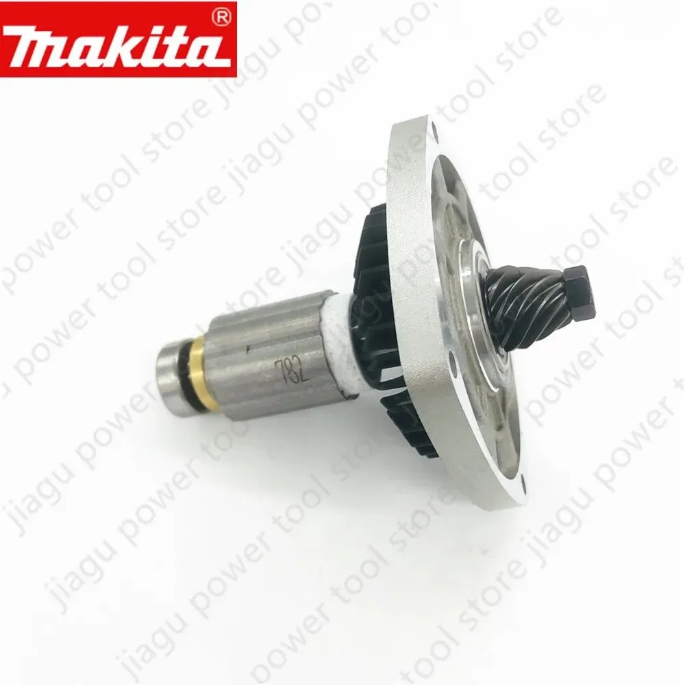 Imagem -04 - Makita-rotor Machine Casing Switch Gear Gearbox Wheel Cover Acessórios para Ferramentas Elétricas Dga404 Dga404z 18v 100 mm
