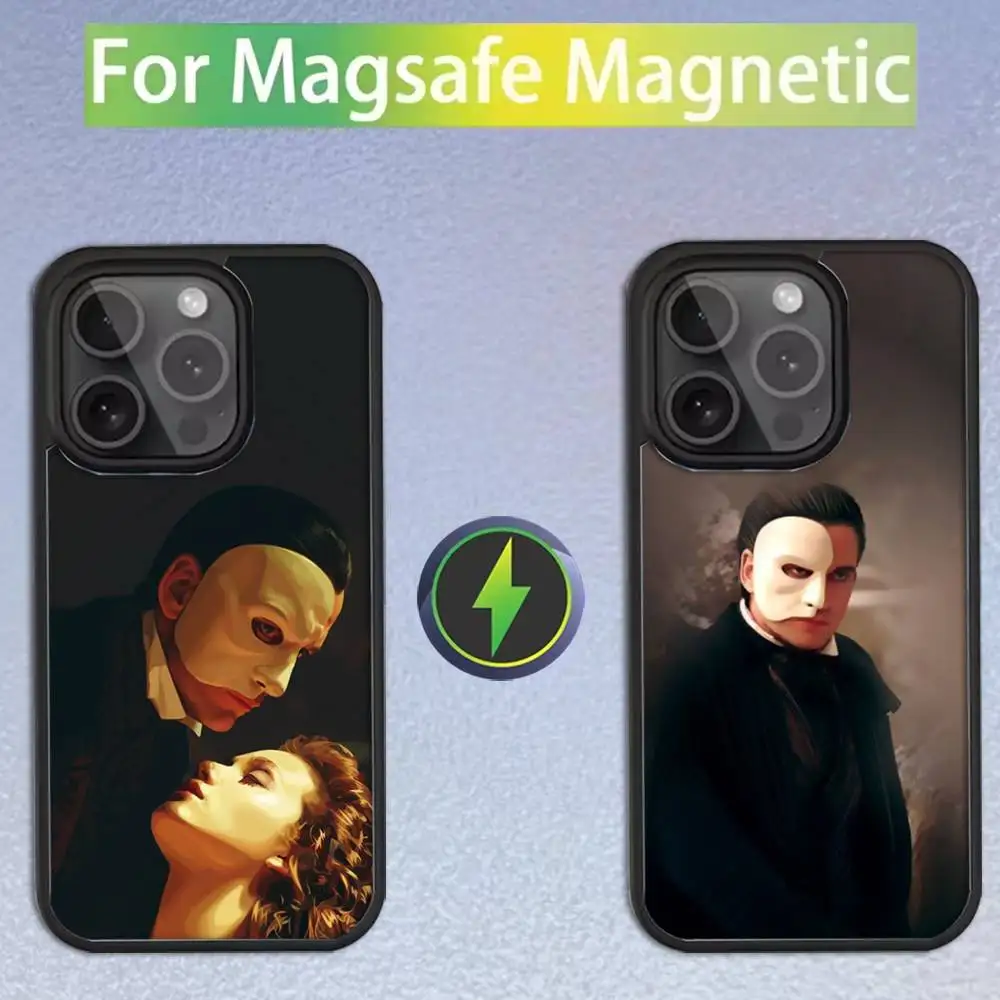 

The Phantom Of The Opera Phone Case For iPhone 17,16,15,14,13,12,11,Pro,Max,Plus,Mini,SE Magsafe Magnetic Wireless Charging