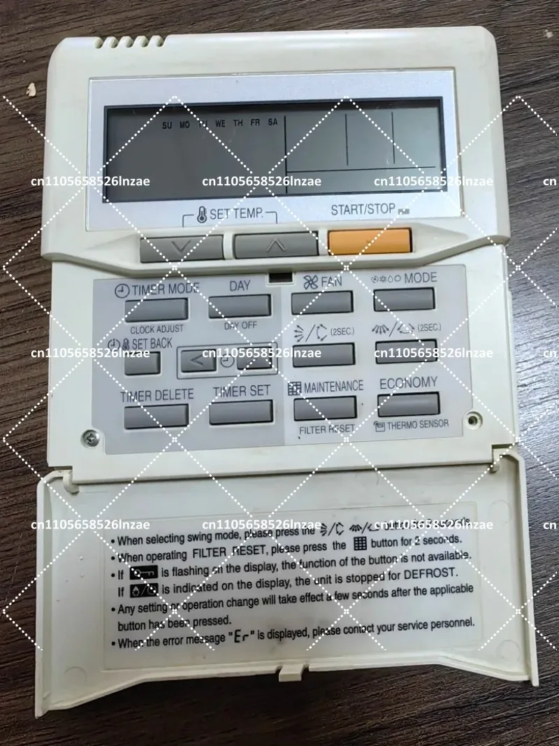 Universal Wire Controller for Multi-Split Air Conditioner T Mini-T Series Replacement Remote Panel