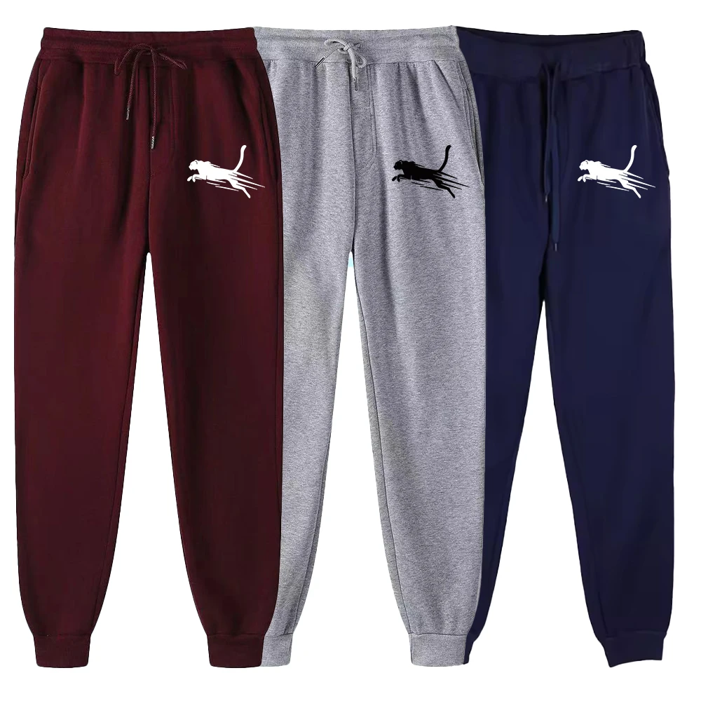 2026 Spring/Summer Men's Pants  Men's Casual Pants  Fashionably Soft Sports Pants Running Sports Logo  Casual Print