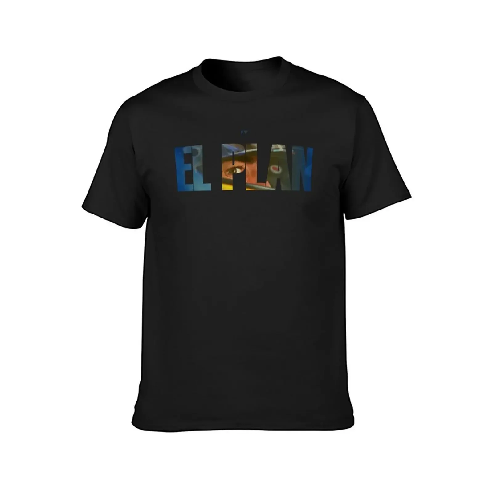 El Plan T-Shirt vintage clothes blue archive anime anime tshirt mens champion t shirts