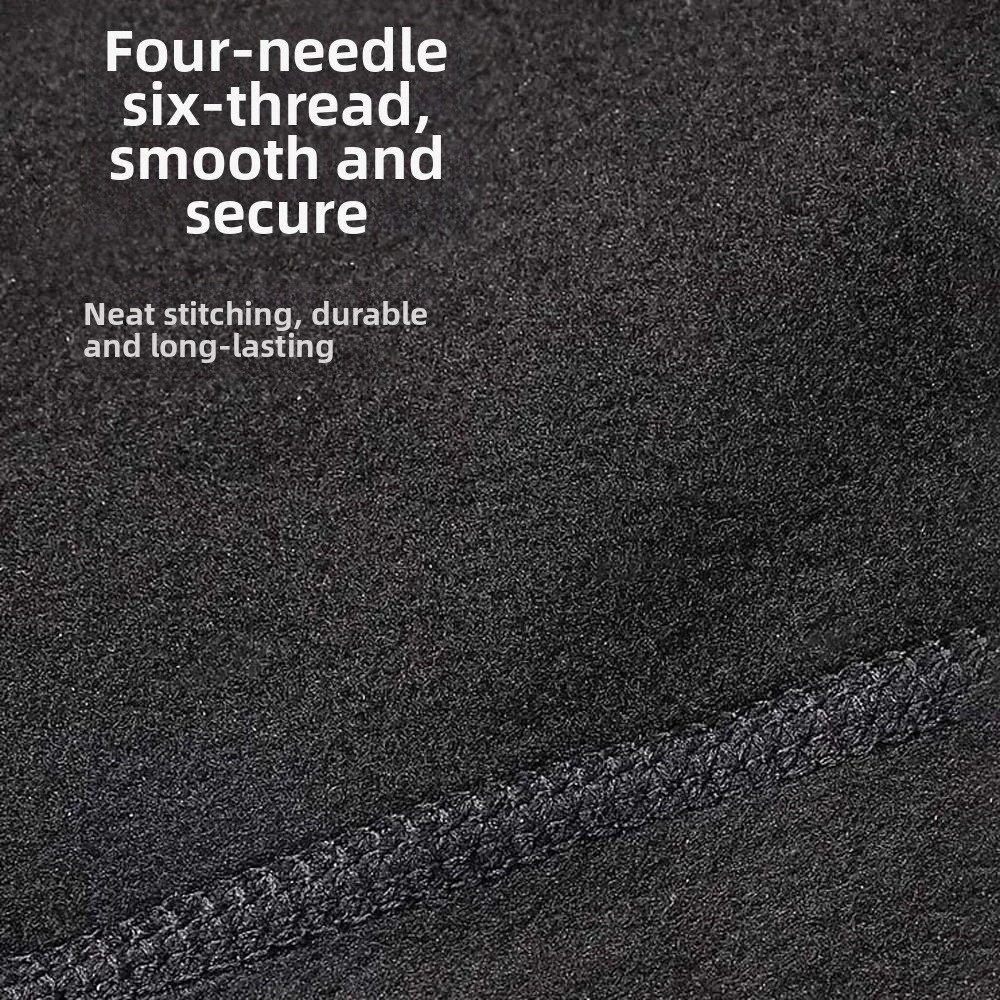 Thermal Fleece Full Face Mask Full Cover Windproof Fabric Winter Ski Hood Elastic Fit Soft Texture Motorcycle Neck Warmer