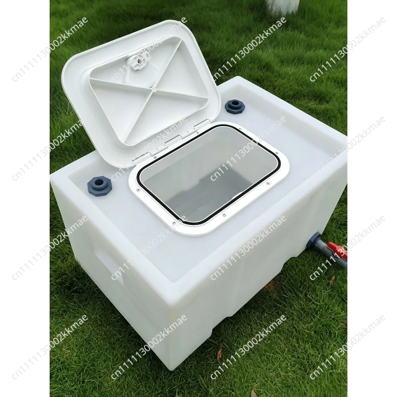 Car live fish box Thickened trolley trunk Sealed special fish box Flip trapped bottled fish
