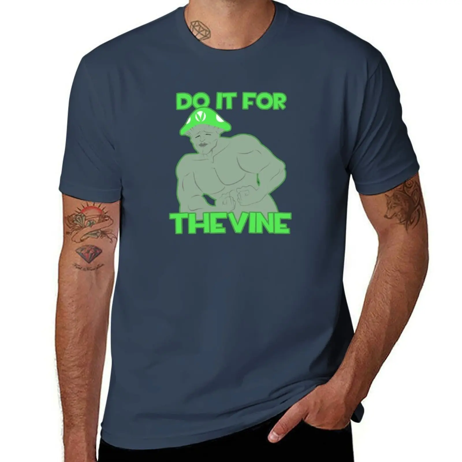 

Vinesauce - Do it For The Vine T-Shirt Casual Loose Short Sleeve Tee for Men