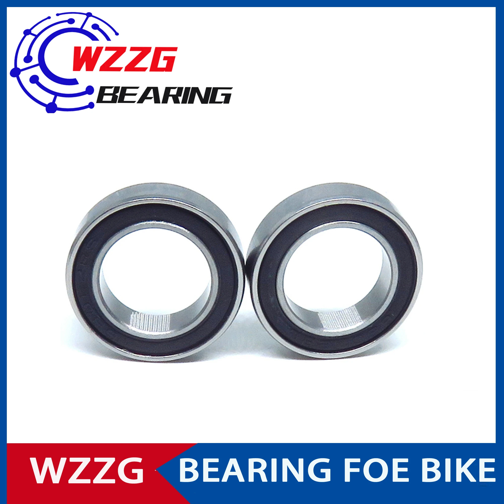 WZZG MR13215-2RS Bearing 13*21*5 mm (10 PCS ) Double Seal Non-standard Special Bicycle MR13215 2RS Ball Bearing 6801/13 6801X-2R