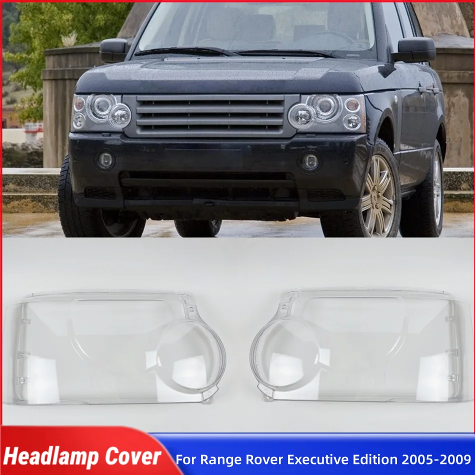 

For Land Rover Range Rover Executive Edition 2005 2006 2007 2008 2009 Accessories Car Dust Headlights Cover Glass Shell