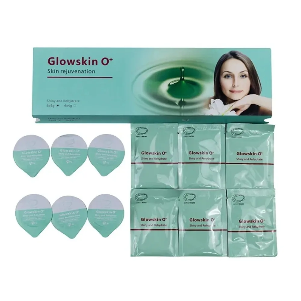 Co2 Oxygen Bubble Treatment Kit Glowskin Capsule Green Kit Carbon Oxygen Facial Pods Glowskin Facial Skin Rejuvenation Kit