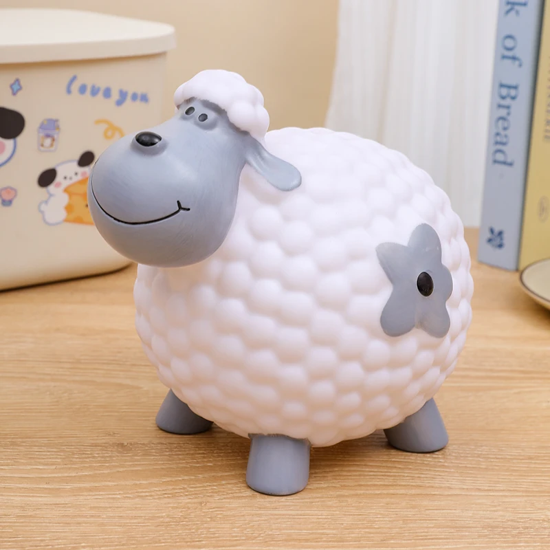 Nordic ins Shaun Lamb piggy bank Sheep up a sheep coin piggy bank ornament