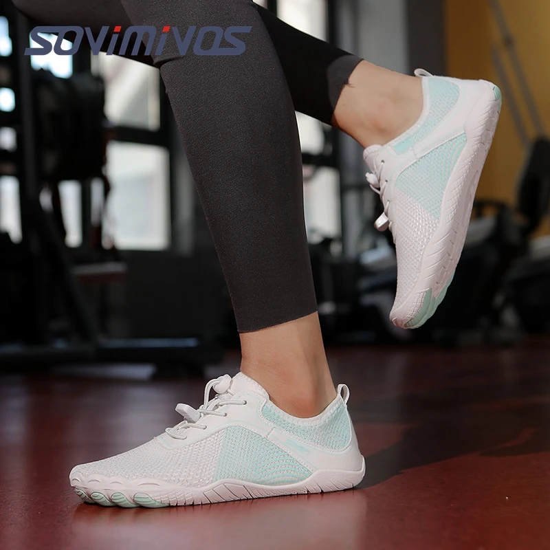 

Женские кроссовки для бега по пересеченной местности босиком, с широким носком, с нулевой подошвой, минималистичные кроссовки для кроссфита, обувь для босиком, женщина и мужчина