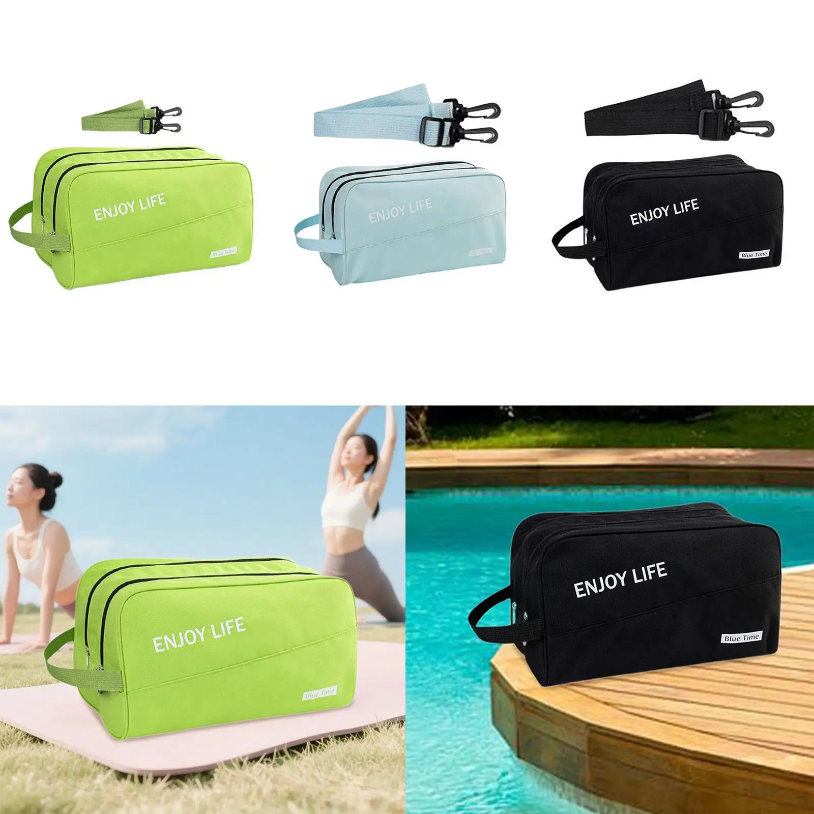 

Спортивная сумка-тоут, портативный регулируемый плечевой ремень, ткань Оксфорд, многофункциональные сумки для выходных для путешествий, плавания, йоги, фитнеса, тренировок