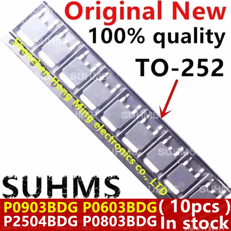 (10 piezas) 100% nuevo Chipset P0903BDG P0603BDG P2504BDG P0803BDG TO-252