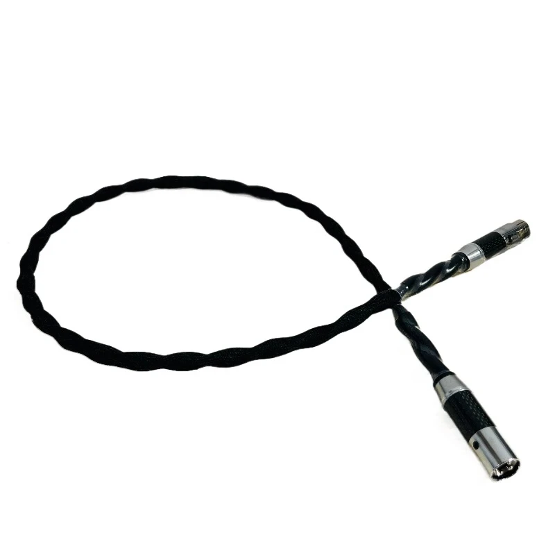 Hi-end Pure Silver XLR Digital Coaxial Cable 110Ohm HiFi Audio Decoding Digital Balanced Cables