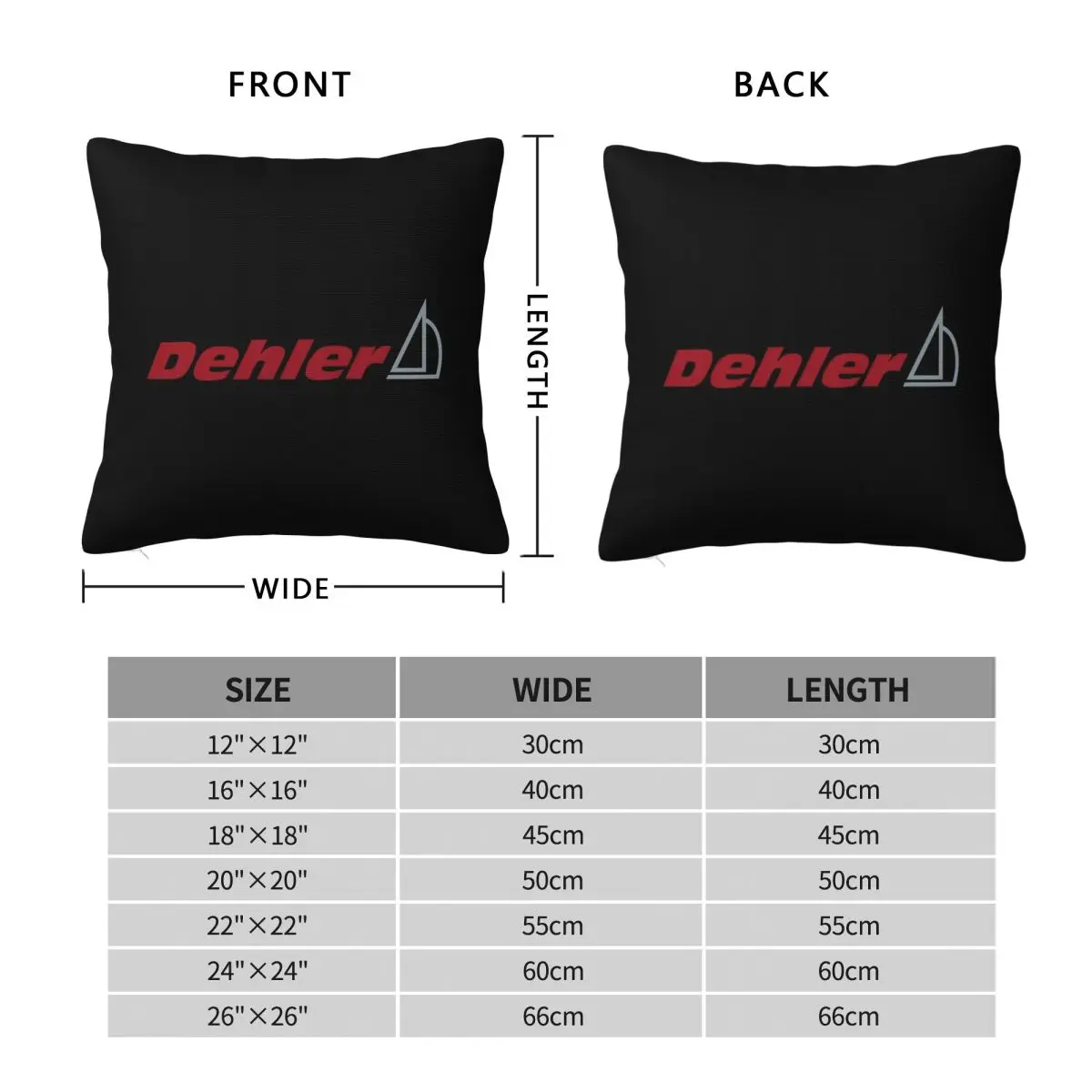 Dehler Yachts Sailboat Square Pillowcase Polyester Linen Velvet Pattern Zip Decorative Pillow Case Home Cushion Cover 45x45