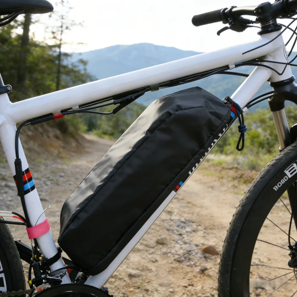 Aleaivy WaterProof cover for Ebike Battery Dust-Proof Anti-mud Cover Bag for Hailong Polly Style Lithium Batteries