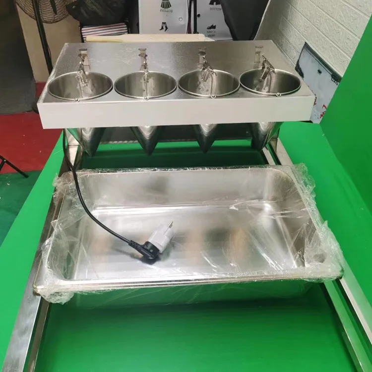 Automatic Electric High Productivity 4 Heads Boba Making Machine for Agar Konjac Crystal Pearl & Jelly Beans