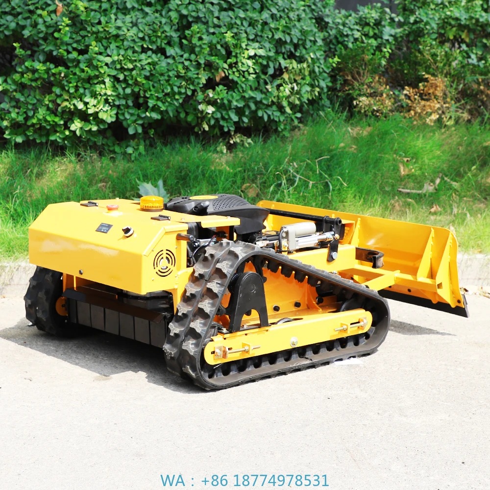 m Remote Control Lawn Mower Zero Turn Crawler Lawn Mower for AgricultureInfront Wholesale Professional Grade 500mm 550mm 1000m