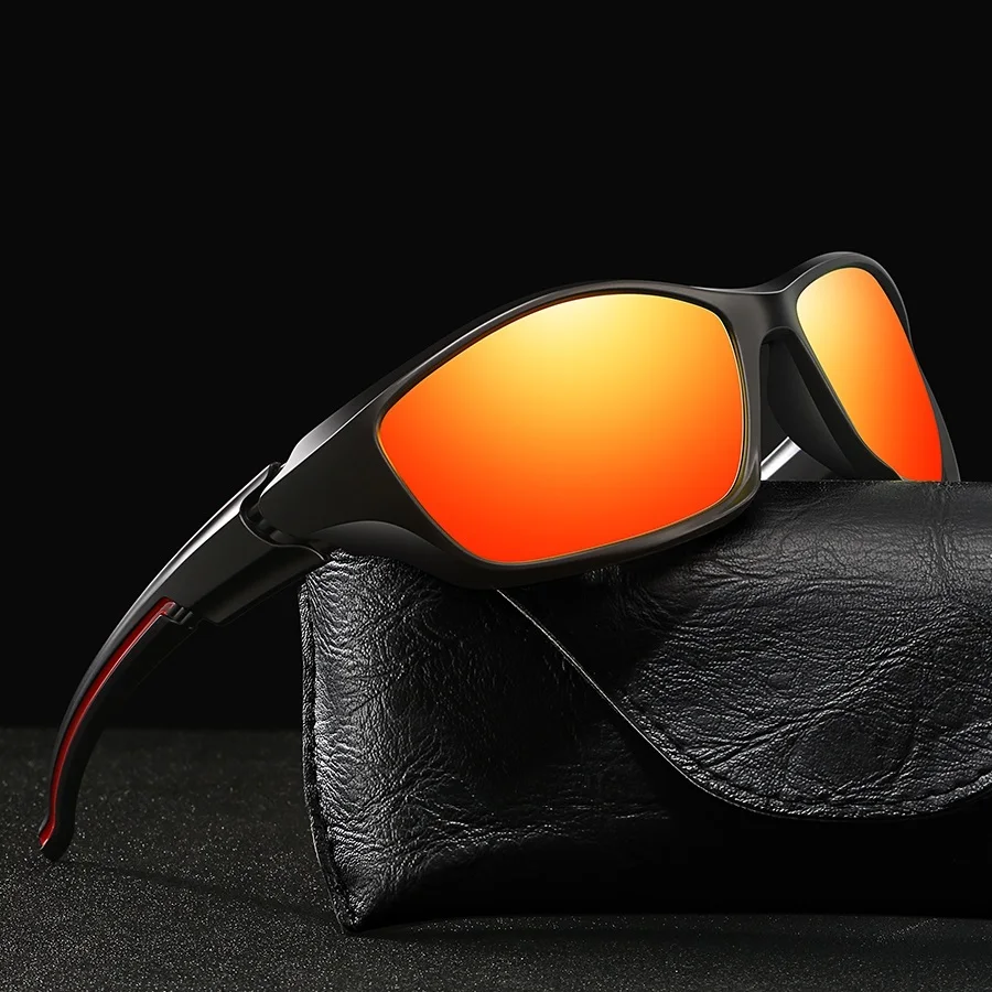 Modische Herren Damen Lauf- Bergsteiger- Angelbrillen MTB Eyewear Outdoor Sport Schutzbrillen – Detail 1