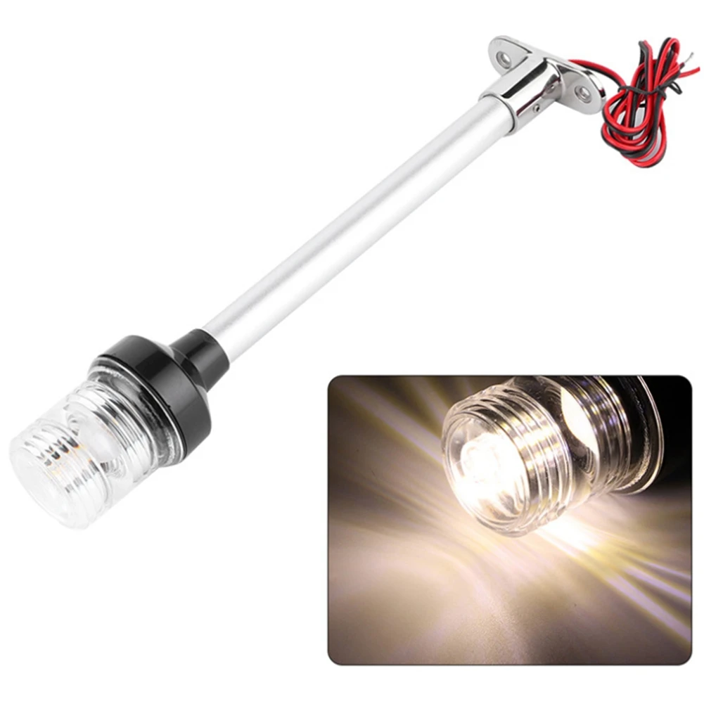 

B07A-2X 12-24 В водонепроницаемый морской лодка парусный светильник лампа яхта кормовой якорь свет светодиодные навигационные огни 360 градусов лодка свет