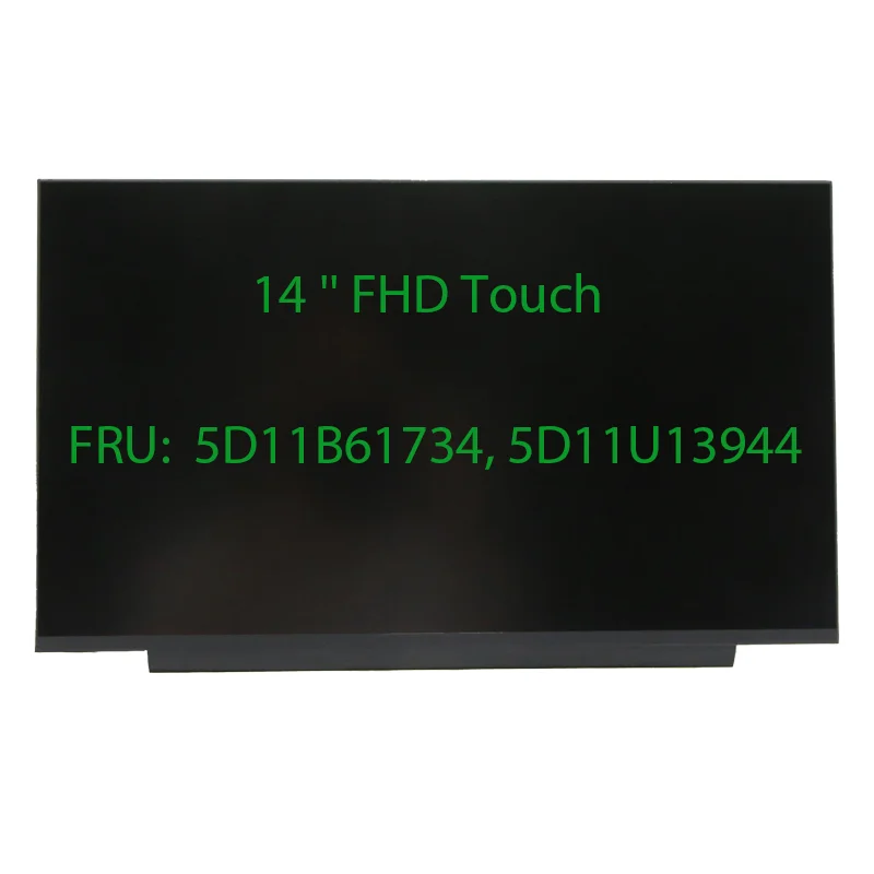 شاشة كمبيوتر محمول جديدة 14 بوصة لينوفو ثينك باد T14s Gen 2 FHD 14 بوصة LCD بديلة لمس 40pin 500nit 5D11U13944 5D11B61734