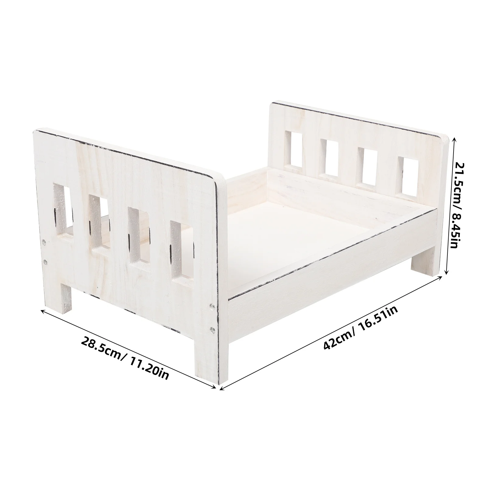 خمر سرير بيبي خشبي التصوير الدعامة الرضع حديثي الولادة التصوير الدعامة الخشب الصلب للجنسين الوليد السرير صورة تبادل لاطلاق النار خلفية