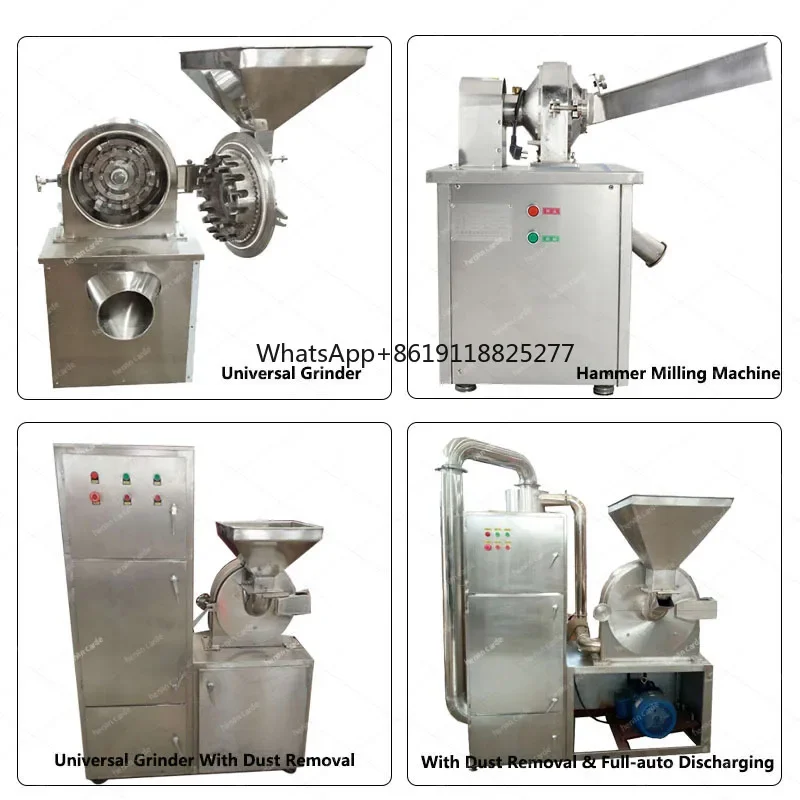 Industrial Dry Vanilla Kava Root Cocoa Coffee Bean Salt Sugar Fine Powder Making Grinding Grinder Machine for Fresh Pepper