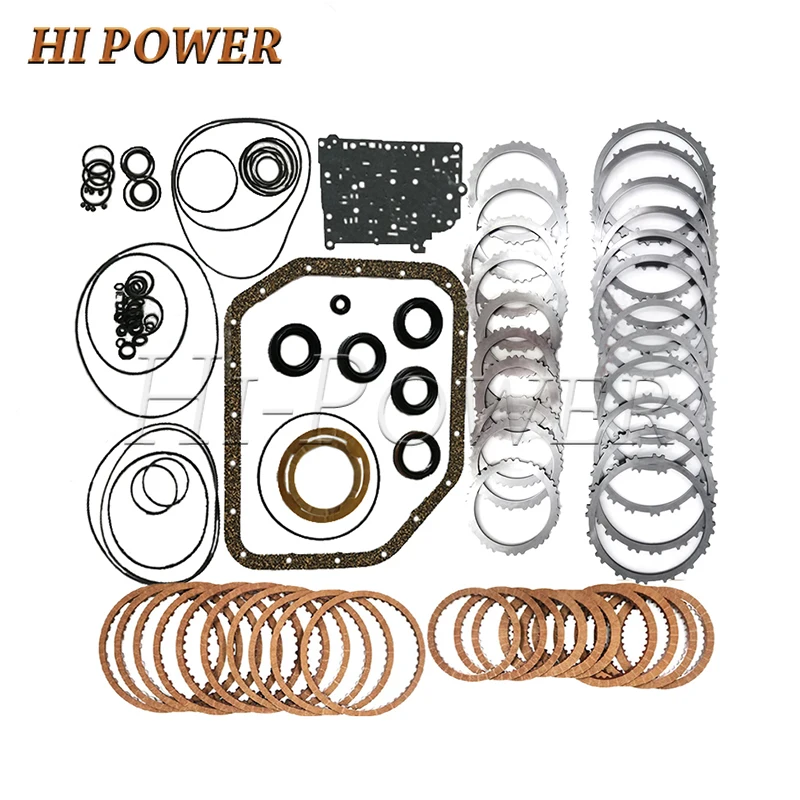 

Auto U340E U341E Главный ремонтный комплект коробки передач Фрикционная стальная пластина Автомобильный диск коробки передач Ремкомплект сальника Прокладки