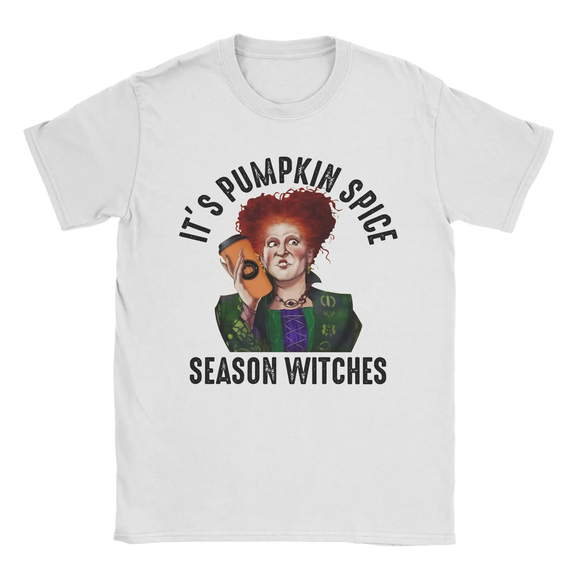 

Winifred Sanderson It's Pumpkin Spice Season Witches футболка из 100% хлопка популярная футболка больших размеров дропшиппинг одежда