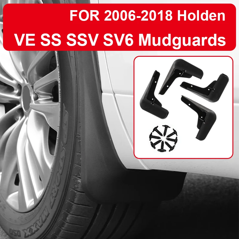 Soft Mud For Holden VE SS SSV SV6 2006-2018 Accessories TPE Mudguards Original Design Fender Anti-Snow Anti-Sand Guard Protector