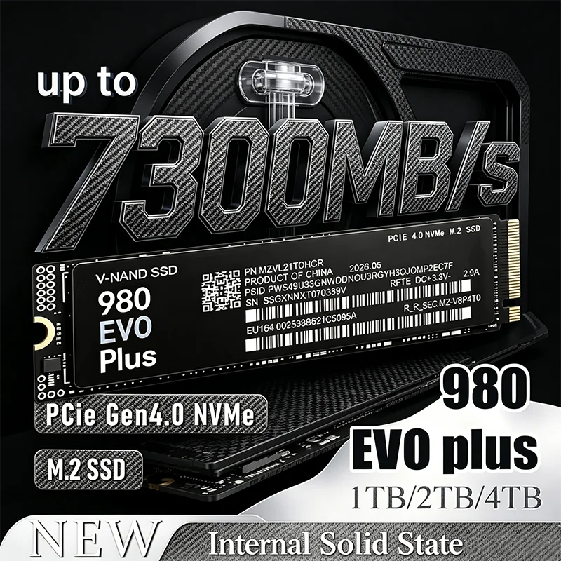 M.2 Nvme 4Tb Pcie 4.0 Ssd - 980 EVO Plus M.2 2280 NVMe