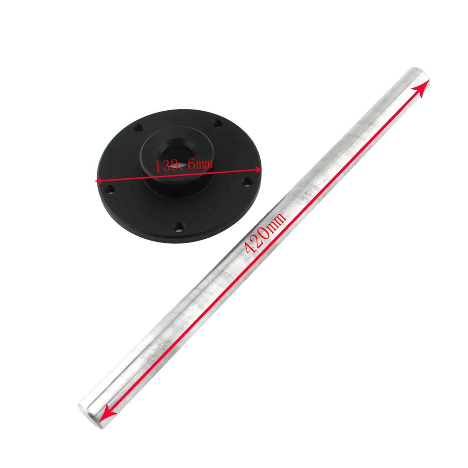 High Quality Black Wheel Balancer Adaptor Plate Professional Tire Tools for K 1600 GTL and Motorcycle Service
